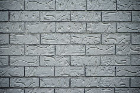 Free Image Of Decorative Grey Brick Background Freebiephotography