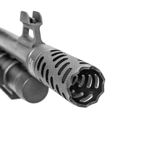 Helical Baffle Muzzle Brake For 12 Gauge Shotgun Tmulc Or Mulc Systems
