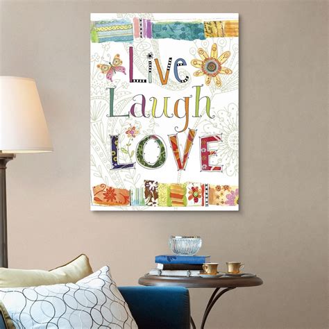 Live Laugh Love Wall Art Canvas Prints Framed Prints Wall Peels