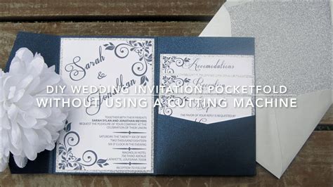 How To Make A Wedding Invitation On Cricut Que Mashdez