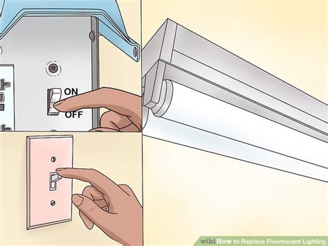 3 Ways To Replace Fluorescent Lighting Wikihow