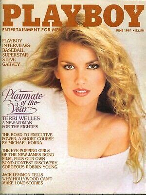 Playboy Magazine June 1981 POTY Terri Welles EBay