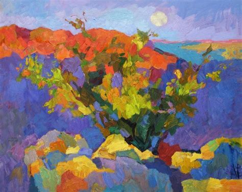 Valley Of The Moon 24x30 Abstract Landscape
