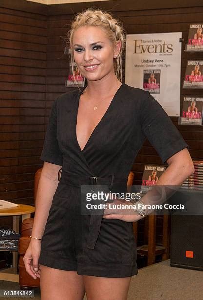Lindsey Vonn Book Signing For Strong Is The New Beautiful Photos And Premium High Res Pictures