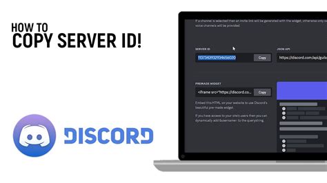 How To Copy Server Id On Discord Easy Youtube