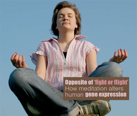 Meditation Gene Expression And The Relaxation Response