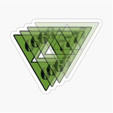 667 League Of Shadows Freeze Corleone Green Logo Sticker For Sale By