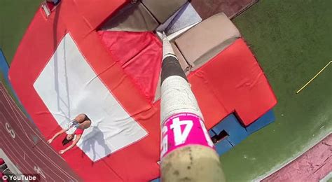 Allison Stokke Takes Viewers On A Pole Vault Ride With Gopro Camera