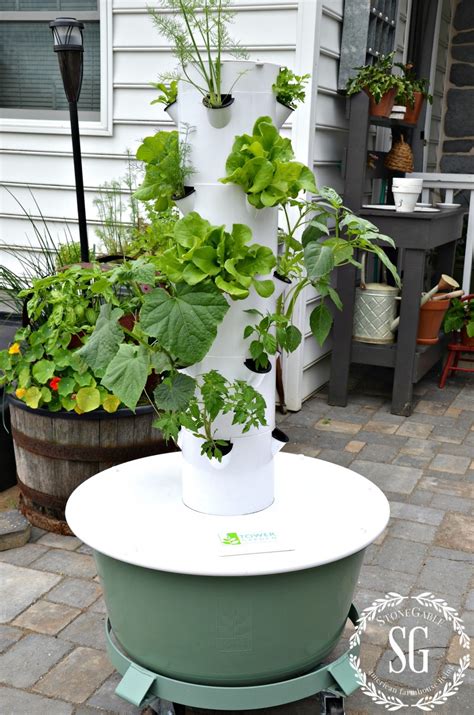 Tower Gardening Fun Nutritional And Delicious