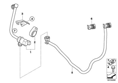 What is the engine size, bmw 3 series sedan 2003 330d (204 hp)? 13907618647 - Fuel tank ventilation valve with pipe ...