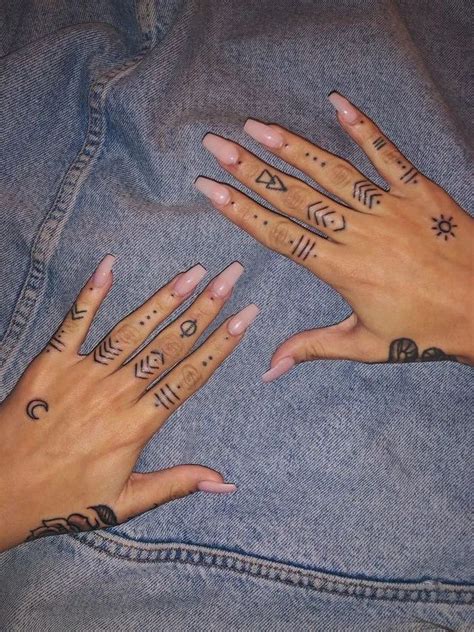 Pin By Ashleezavala On Love ️ Simple Hand Tattoos Hand And Finger