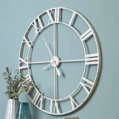 Oversized Wisser 39 Wall Clock And Reviews Joss And Main Farmhouse