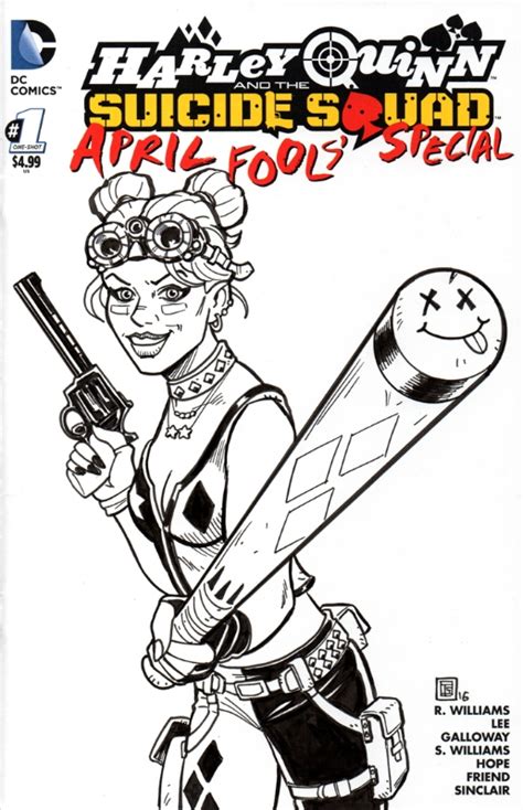 Harley Quinn Sketch Cover In Tim Shinns Tim Shinn Sketch Covers Comic