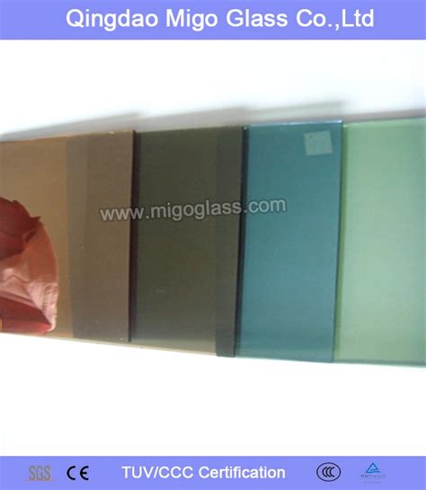 Color Float Reflective Glass With Sgs Certification China Building Glass And Hot Curved Glass