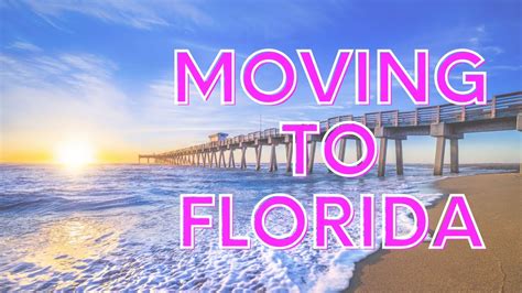 Reasons To Move To Florida Why You Should Be Moving To Florida Youtube