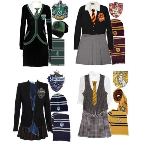 Hogwarts Uniforms By Ser Rena01 On Polyvore Harry Potter Uniform