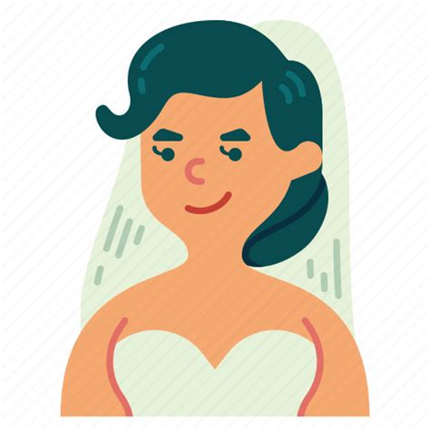 Wedding Bride Dress Marriage Woman Love Romance Icon Download On Iconfinder