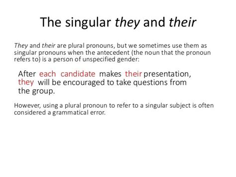 The Singular They Use It Or Avoid It