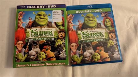 Shrek Forever After Two Disc Blu Raydvd Combo Blu Ray Very Good