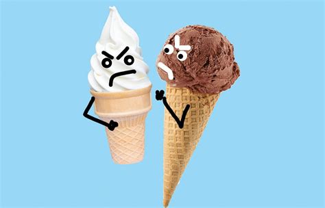 A Cold War Which Is Better Hard Or Soft Serve Ice Cream The Boston Globe