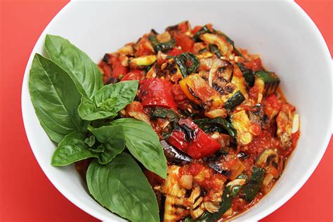 Grilled Vegetable Ratatouille Recipe Food And Style