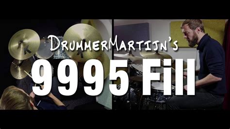 The Linear Drum Fill Drum Lesson W Drummermartijn Youtube