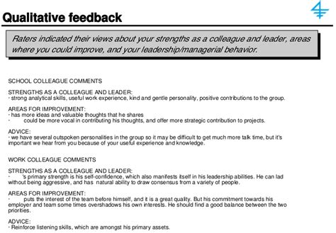 Constructive Feedback For Colleagues Examples