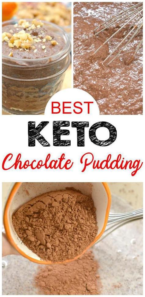 For me, this is totally ok since. Best Low Carb Chocolate Pudding Ketogenic Diet Recipe | Low carb pudding recipe, Low carb ...