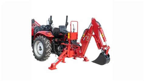 3 Point Hitch Pto Hydraulic Farm Tractor Backhoe Attachment Excavator