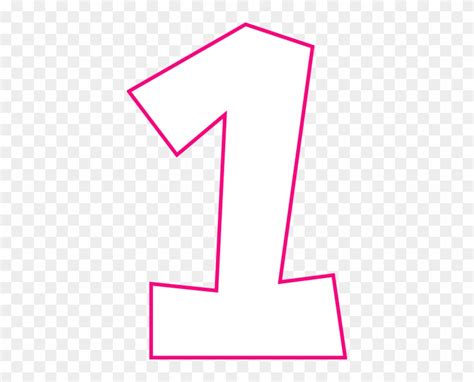 Number One Svg