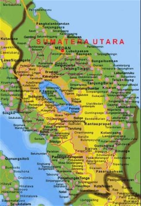 Peta Pulau Sumatera Beserta Jumlah Provinsinya
