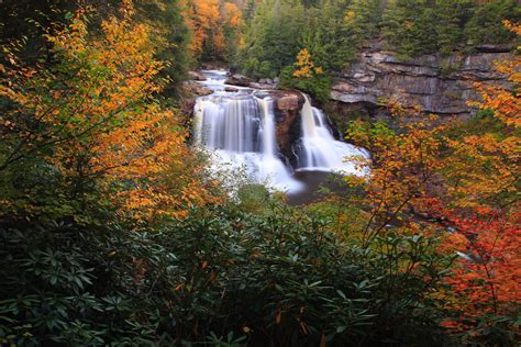 Fileblackwater Falls Autumn Foliage Scenery West Virginia