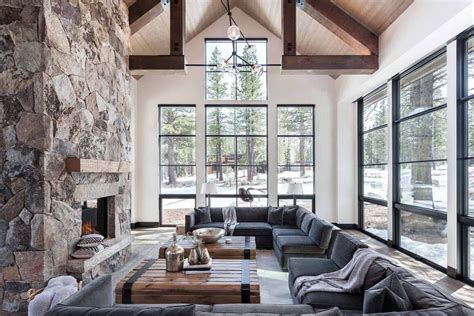 High Ceilings And Large Windows Create A Very Airy And Open Ambiance In