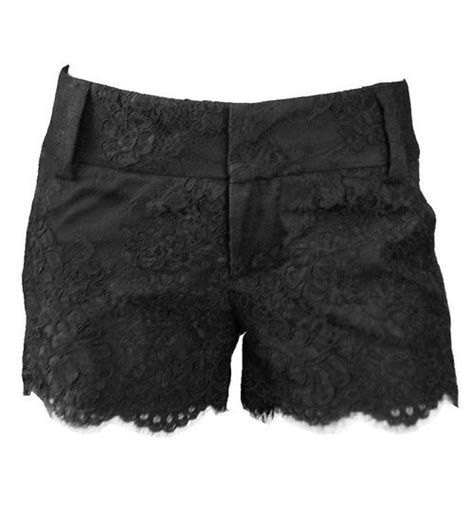 Cute Black Lace Shorts Beauty And Fashion Look Fashion Passion For Fashion Fashion Outfits