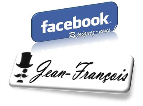Suivez-nous sur facebook ! - Jean-François Harold's