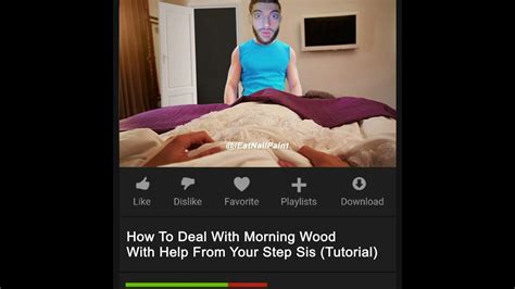 How To Deal With Morning Wood With Help Of Step Sis Youtube