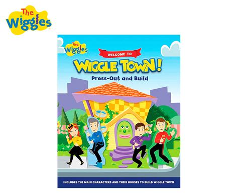 The Wiggles Welcome To Wiggle Town Press Out And Build Paperback Book