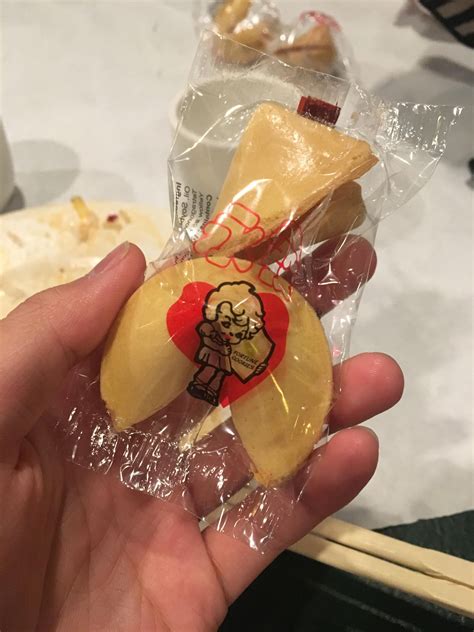 My Fortune Cookie Had An Extra Half Packaged In Its Package