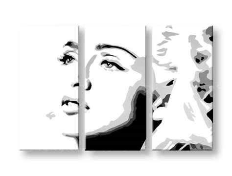 Ručně malovaný POP Art Madonna dílný x cm