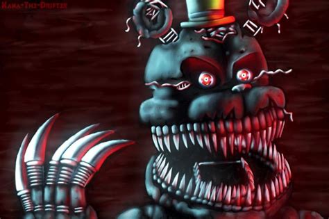 Free Download Nightmare Foxy Fnaf4 Fanmade Teaser By A Battery