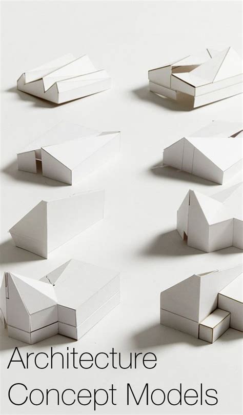 Architecture Concept Models In This Post We Describe The Process Behind