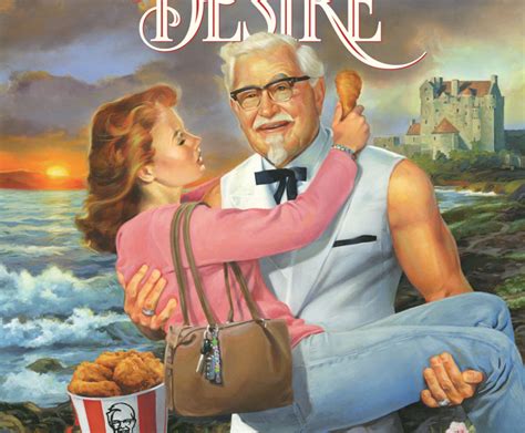 Kfc Made A Romance Novella Featuring A Sexy Colonel Sanders Foodiggity