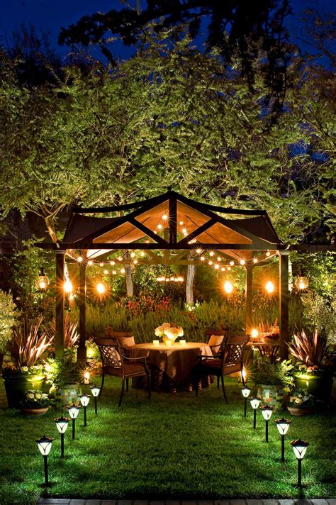 27 Pretty Backyard Lighting Ideas For Your Home Backyard