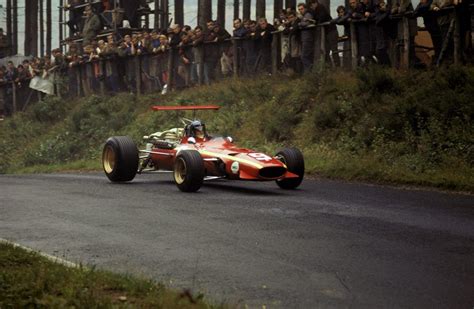 1968 German Gp Jacky Ickx Ferrari Ferrari Racing Ferrari F1 F1