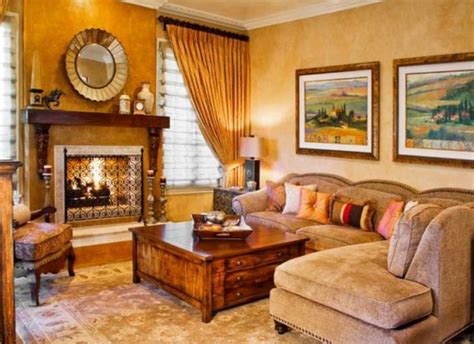 Stunning Tuscan Living Room Color Ideas