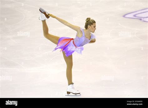 Elena Radionova Of Russia Competes During Ladies Free Program At The