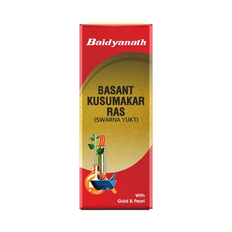 Baidyanath Basant Kusumakar Ras 100 Tablets Baidyanath Ayurved