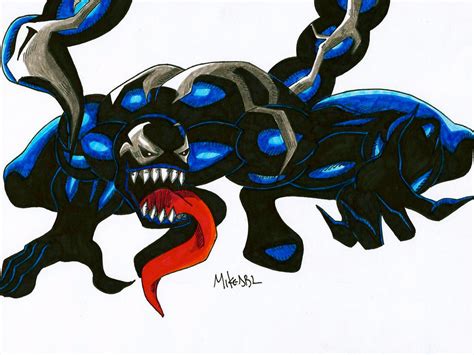 Symbiote Mac Gargan Scorpion By Mikees On Deviantart