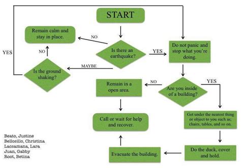 Earthquake Flowchart