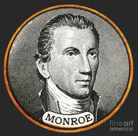 James Monroe 5th American President Photograph By Photo Researchers